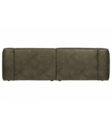 Canapé Bean 3.5 Places en Cuir Recyclé ArmyWOOOD by De Eekhoorn