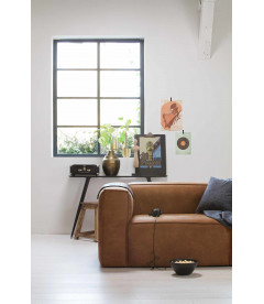 Canapé Bean 3.5 Places en Cuir Recyclé CognacWOOOD by De Eekhoorn Canapé Bean 3.5 Places en Cuir Recyclé CognacWOOOD by De Eekhoorn