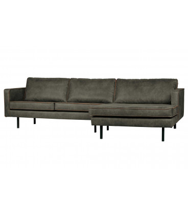 Canapé Chaise Longue Rodéo Droit Army Cuir RecycléWOOOD by De Eekhoorn