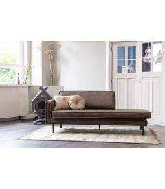 Méridienne Rodéo Gauche Cuir Recyclé ArmyWOOOD by De Eekhoorn Méridienne Rodéo Gauche Cuir Recyclé ArmyWOOOD by De Eekhoorn