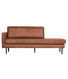 Méridienne Rodéo Gauche Cuir Recyclé CognacWOOOD by De Eekhoorn Méridienne Rodéo Gauche Cuir Recyclé CognacWOOOD by De Eekhoorn