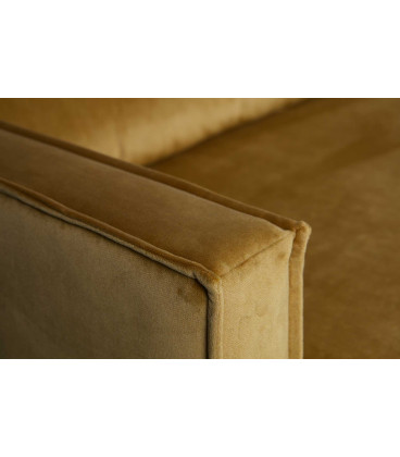 Méridienne Rodéo Gauche Velvet OcreWOOOD by De Eekhoorn