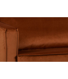 Méridienne Rodéo Gauche Velvet RouilleWOOOD by De Eekhoorn Méridienne Rodéo Gauche Velvet RouilleWOOOD by De Eekhoorn