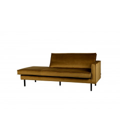 Méridienne Rodéo Droite Velvet MielWOOOD by De Eekhoorn