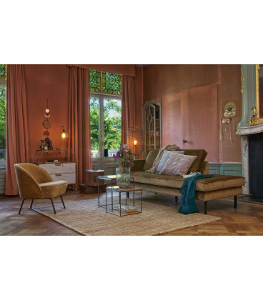 Méridienne Rodéo Gauche Velvet MielWOOOD by De Eekhoorn