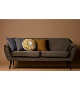 Canapé  Rocco 187cm Velours Vert ChaudWOOOD by De Eekhoorn 2