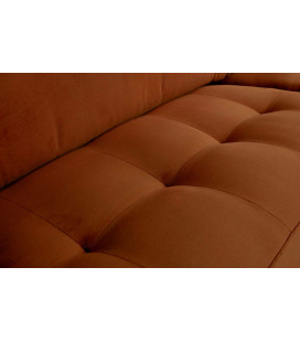 Canapé Rodéo Classic 2.5 Places Velvet Rouille MatelasséWOOOD by De Eekhoorn 2