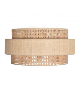 Abat-jour Raphia Bord Naturel D.65cm