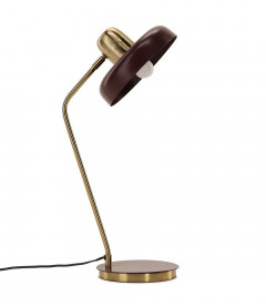 Lampe de bureau Baldo Lie de vin