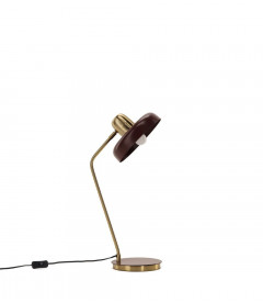 Lampe de bureau Baldo Lie de vin
