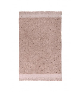 Tapis Coton Symphony Olive M 140 / 200 cm Lavable en Machine