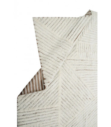 Tapis coton Almond Valley L170/240 cm Lavable en Machine