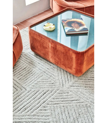 Tapis coton Almond Valley L170/240 cm Lavable en Machine