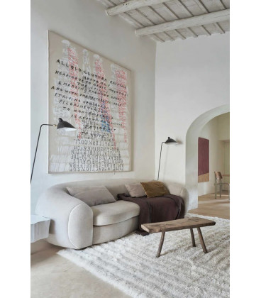 Tapis laine Woolable Sheep White  L170/240 cm Lavable en Machine