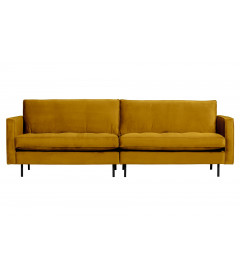 Canapé Rodéo Classic 3 Places XL Velvet Ocre MatelasséWOOOD by De Eekhoorn Canapé Rodéo Classic 3 Places XL Velvet Ocre MatelasséWOOOD by De Eekhoorn