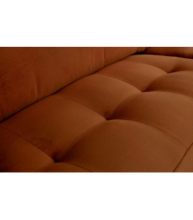 Canapé Rodéo Classic 3 Places XL Velvet Rouille MatelasséWOOOD by De Eekhoorn 2
