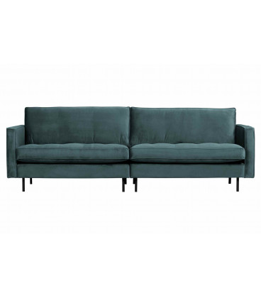 Canapé Rodéo Classic 3 Places XL Velvet Teal Matelassé