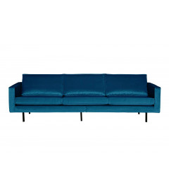Canapé Rodéo 3 Places XL Velvet BleuWOOOD by De Eekhoorn Canapé Rodéo 3 Places XL Velvet BleuWOOOD by De Eekhoorn