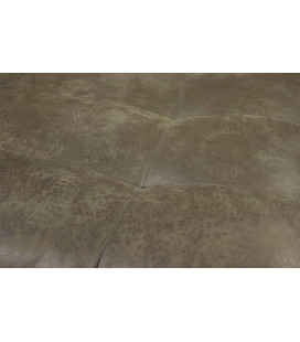 Canapé Rodéo Classic 3 Places XL Army Cuir Recyclé Façon MatelasséWOOOD by De Eekhoorn 2