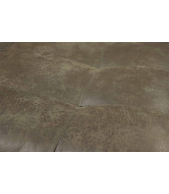 Canapé Rodéo Classic 3 Places XL Army Cuir Recyclé Façon MatelasséWOOOD by De Eekhoorn