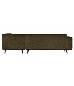 Canapé d'Angle Droit Statement Côtelé Vert ChaudWOOOD by De Eekhoorn Canapé d'Angle Droit Statement Côtelé Vert ChaudWOOOD by De Eekhoorn