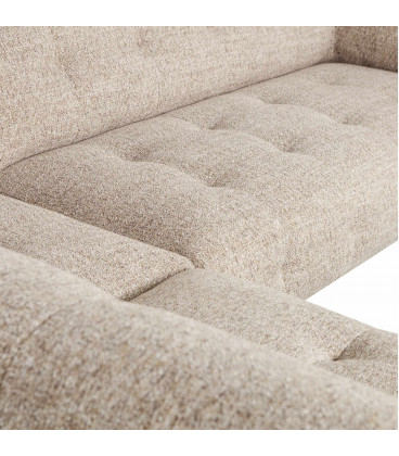 Canapé d'Angle Gauche Lloyd tissé naturelWOOOD by De Eekhoorn