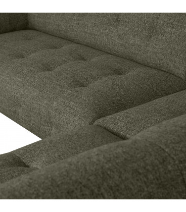 Canapé d'Angle Droit Lloyd tissé vertWOOOD by De Eekhoorn