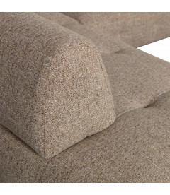 Canapé d'Angle Gauche Lloyd tissé brunWOOOD by De Eekhoorn Canapé d'Angle Gauche Lloyd tissé brunWOOOD by De Eekhoorn