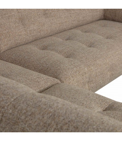 Canapé d'Angle Gauche Lloyd tissé brunWOOOD by De Eekhoorn Canapé d'Angle Gauche Lloyd tissé brunWOOOD by De Eekhoorn