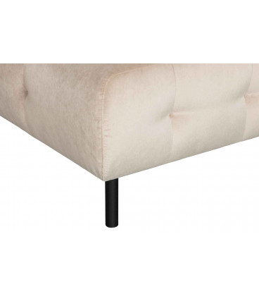 Canapé d'Angle Droit Lloyd velours sablé sea saltWOOOD by De Eekhoorn