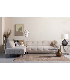 Canapé d'Angle Gauche Lloyd velours sablé sea saltWOOOD by De Eekhoorn Canapé d'Angle Gauche Lloyd velours sablé sea saltWOOOD by De Eekhoorn