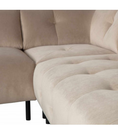 Canapé d'Angle Gauche Lloyd velours sablé sea saltWOOOD by De Eekhoorn Canapé d'Angle Gauche Lloyd velours sablé sea saltWOOOD by De Eekhoorn