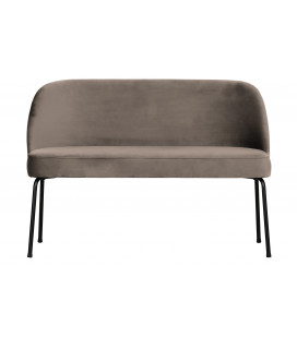 Banquette de Table 2 Places Vogue Velours Nougat