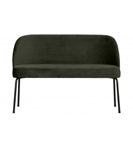 Banquette de Table 2 Places Vogue Velours Vert foncé