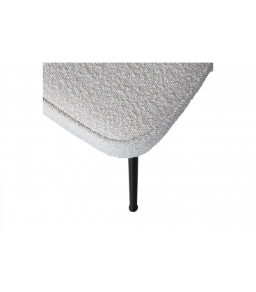 Banquette de Table 2 Places Vogue bouclé naturelWOOOD by De Eekhoorn