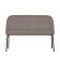 Banquette de Table 2 Places Vogue bouclé nougat