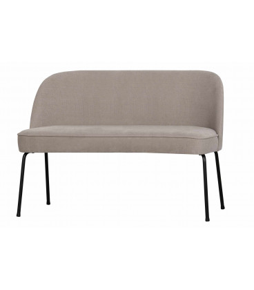 Banquette de Table 2 Places Vogue tissu tissé sableWOOOD by De Eekhoorn