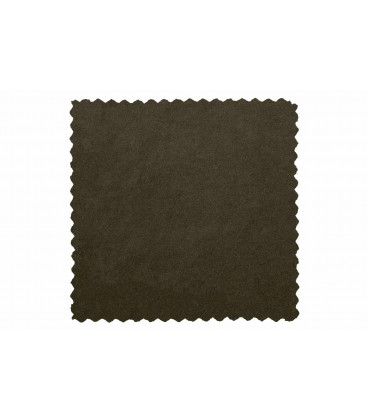 Petit Canapé Sara Lounge Droite Velours Vert chaudWOOOD by De Eekhoorn