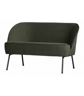 Petit Canapé Vogue Velours Vert foncé