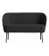 Petit Canapé Vogue Velours Noir