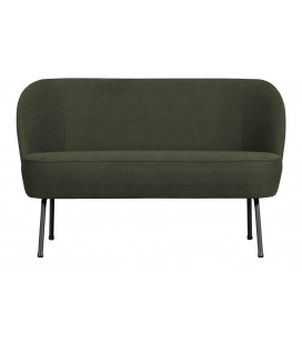 Petit Canapé Vogue Tissu tissé vert chaud