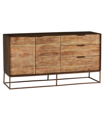 Bahut Agra 2 Portes 3 Tiroirs