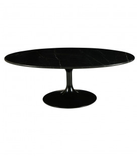Table Basse Marbella Ovale Noire 2