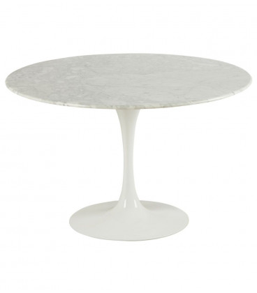 Table Marbella Ronde Noire D120cm