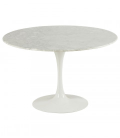 Table Marbella Ronde Noire D120cm