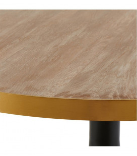 Table Marbella Ronde Blanche D120cm 2