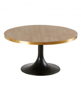 Table Marbella Ronde Blanche D120cm