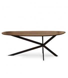 Table Repas Nina Noire 200x100cm 2