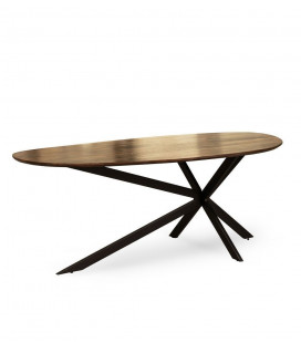 Table Repas Nina Noire 200x100cm