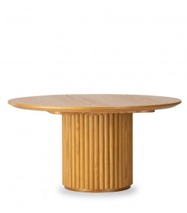 Table Repas Ham Naturelle D135cm